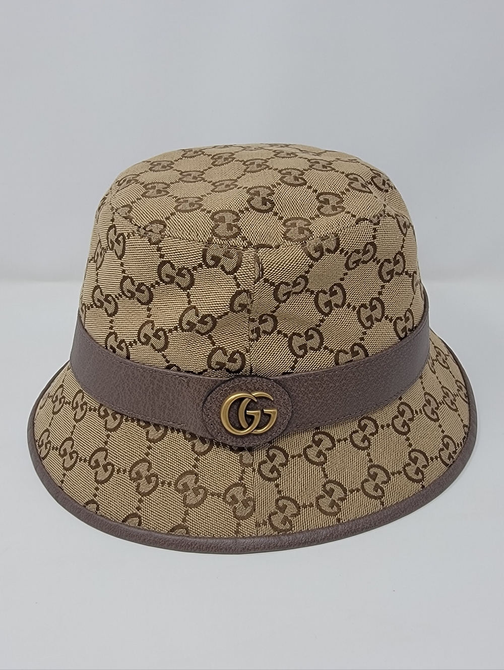 GUCCI GG Canvas Bucket Hat Size S (57cm) - Picture 9 of 11